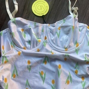 New botanical gardens Urban Outfitters tulip Bodysuit